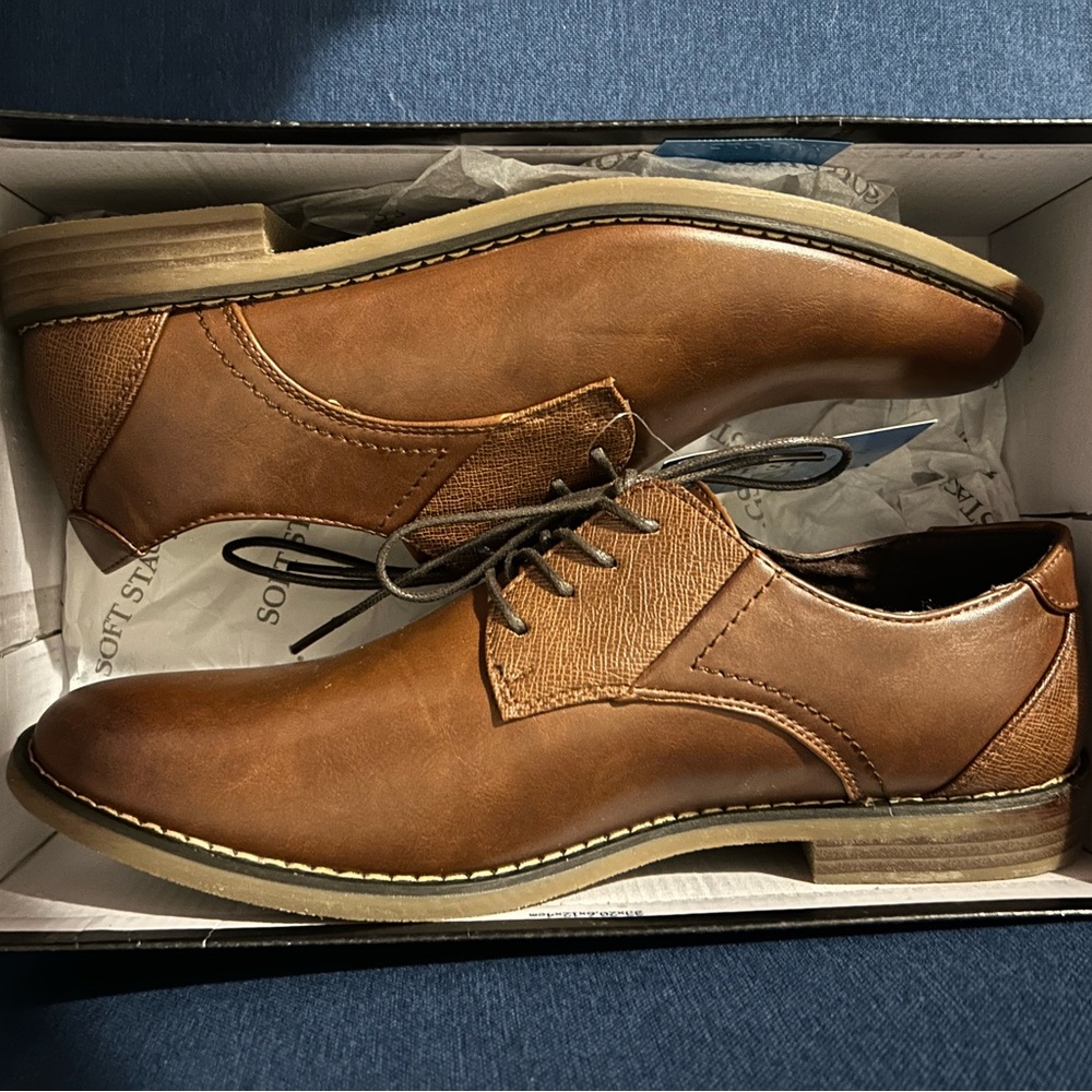 NIB Soft Stags size 8.5 Medium Men’s Dress Shoes